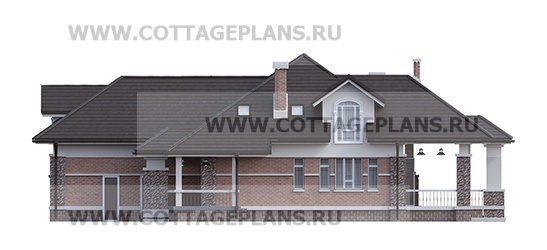 Фасады проект дома 76-61 общ. площадь 546,60 м2