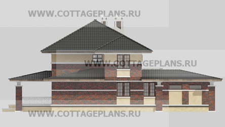 Фасады проект дома 71-06 общ. площадь 428,80 м2