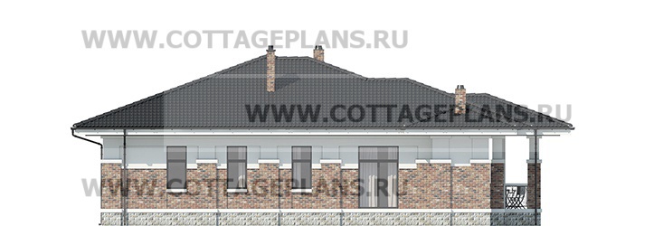 Фасады проект дома 90-59 общ. площадь 145,40м2