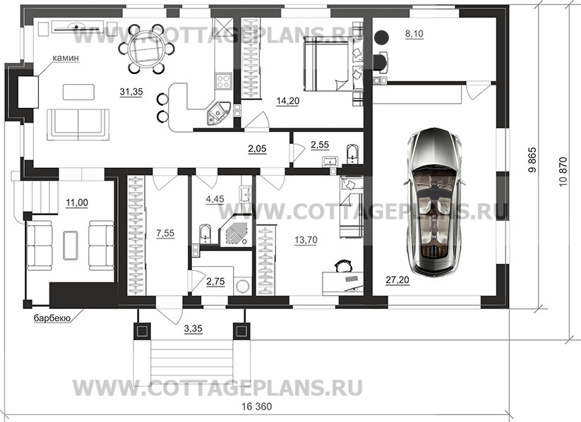 Поэтажные планы проект дома 900-72 общ. площадь 114,30м2
