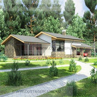 Каталог проекты домов из пеноблоков проект дома 59-54 общ. площадь 205,66 м2