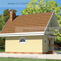 Каталог проекты домов из пеноблоков проект дома 58-69 общ. площадь 48,60м2