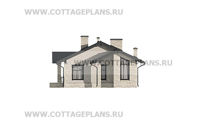 Фасады проект дома 900-71 общ. площадь 162,25 м2