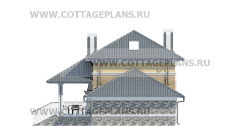 Фасады проект дома 74-04 общ. площадь 80,45 м2