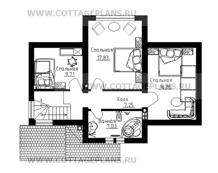 Поэтажные планы проект дома 20-34 общ. площадь 134,35 м2