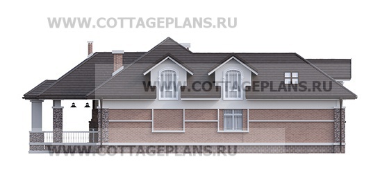 Фасады проект дома 76-61 общ. площадь 546,60 м2