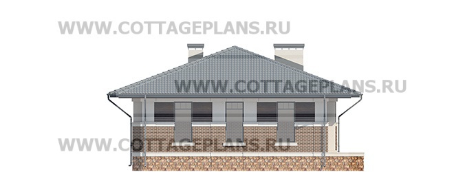 Фасады проект дома 27-52 общ. площадь 121,40 м2