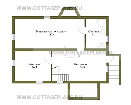 Поэтажные планы проект дома 58-23 общ. площадь 236 м2