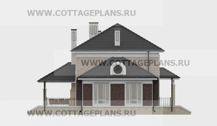 Фасады проект дома 29-49 общ. площадь 228,50 м2