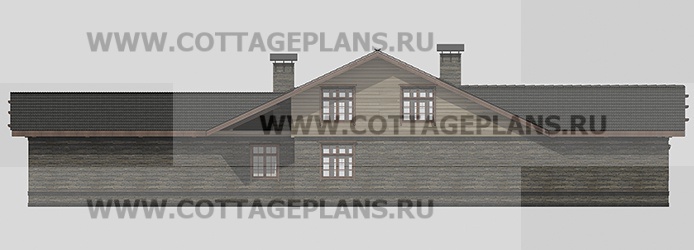 Фасады проект дома 29-10 общ. площадь 417,65 м2