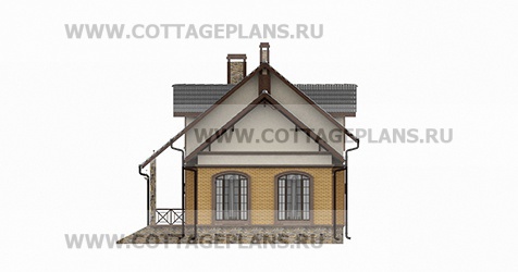 Фасады проект дома 95-31 общ. площадь 188,25 м2