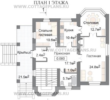 Поэтажные планы проект дома 31-57 общ. площадь 242,7м2