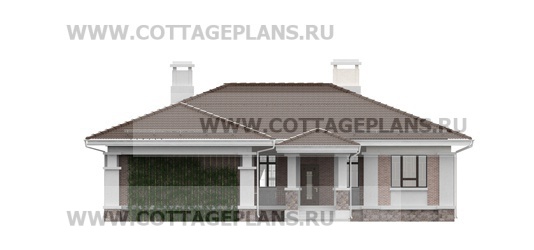 Фасады проект дома 07-04 общ. площадь 192,40 м2