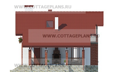 Фасады проект дома 76-87 общ. площадь 123,20 м2