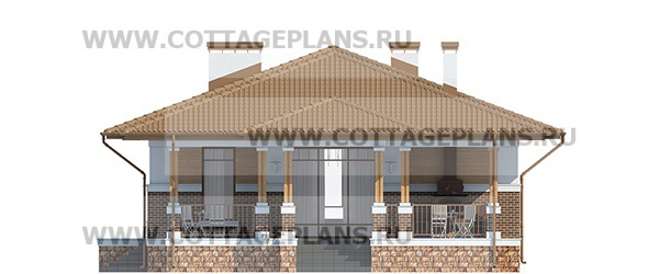 Фасады проект дома 27-36 общ. площадь 110,45 м2