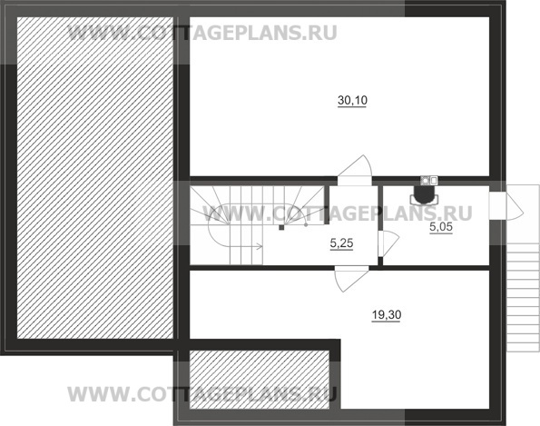Поэтажные планы проект дома 14-80 общ. площадь 260,85 м2