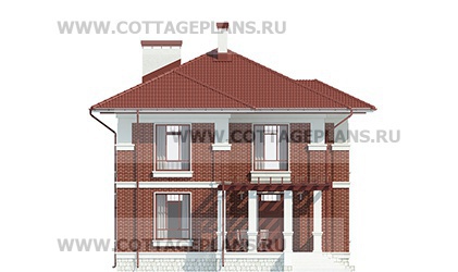 Фасады проект дома 78-50 общ. площадь 279,55 м2