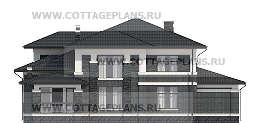 Фасады проект дома 202-99 общ. площадь 300,55 м2