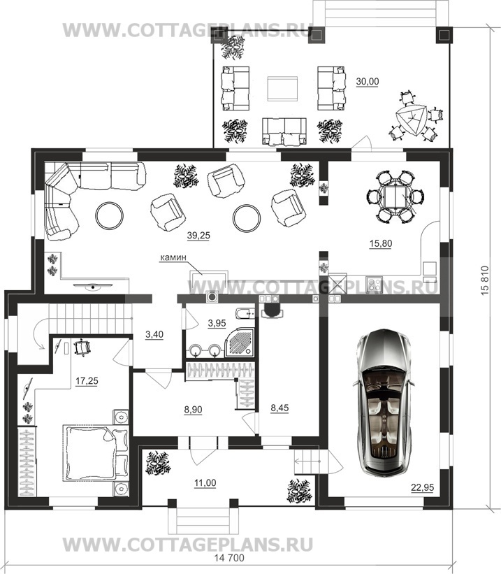 Поэтажные планы проект дома 83-62 общ. площадь 237,65 м2