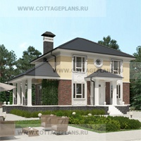 Каталог проекты домов из пеноблоков проект дома 29-24 общ. площадь 151,40м2