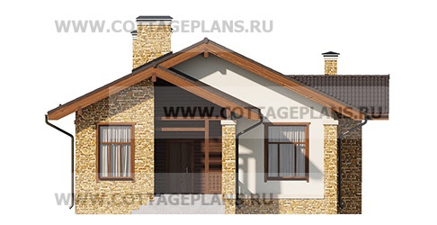 Фасады проект дома 700-30 общ. площадь 66,80 м2