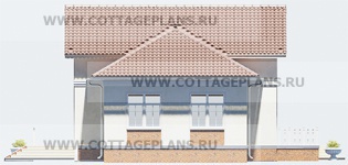 Фасады проект дома 22-75 общ. площадь 196,30 м2