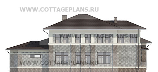 Фасады проект дома 103-57 общ. площадь 443,55 м2