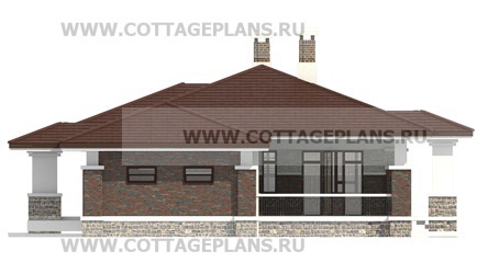 Фасады проект дома 27-01 общ. площадь 191,85м2