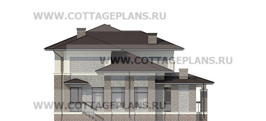 Фасады проект дома 102-57 общ. площадь 313,3 м2