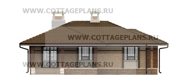 Фасады проект дома 24-33 общ. площадь 274,75 м2