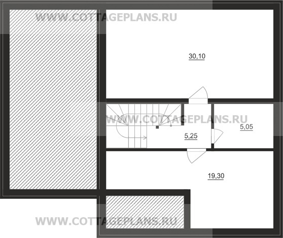 Поэтажные планы проект дома 21-80 общ. площадь 260,85 м2
