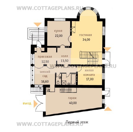 Поэтажные планы проект дома 48-72 общ. площадь 592,5 м2
