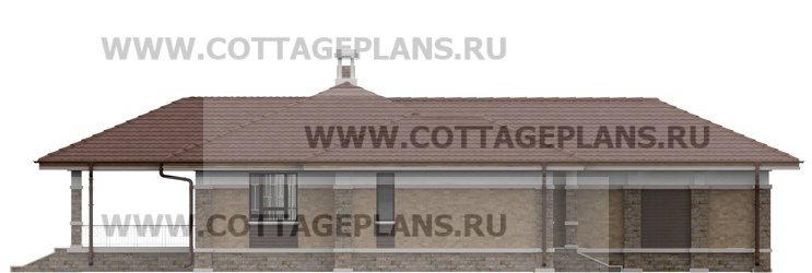 Фасады проект дома 17-35 общ. площадь 324,10 м2