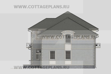 Фасады проект дома 16-79 общ. площадь 248,95 м2