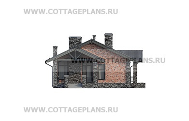 Фасады проект дома 702-08 общ. площадь 154,65м2