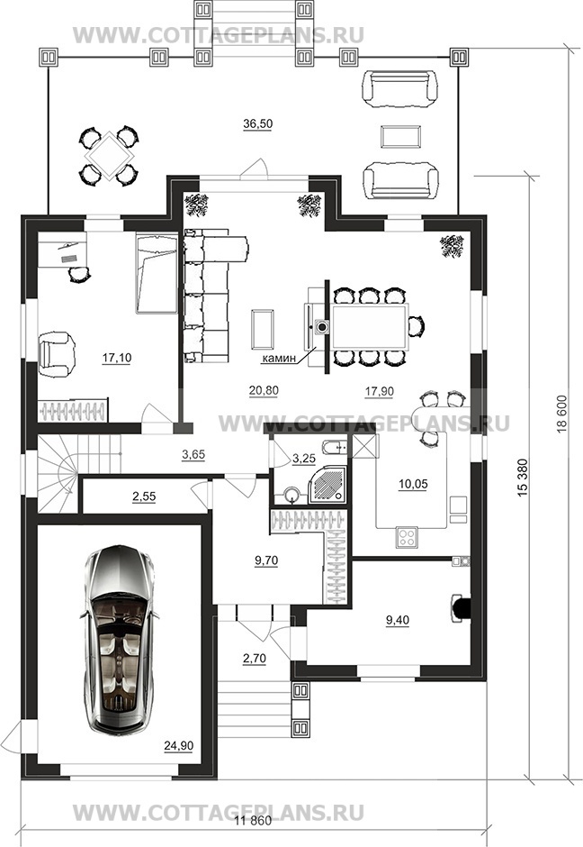 Поэтажные планы проект дома 97-90 общ. площадь 225,60 м2