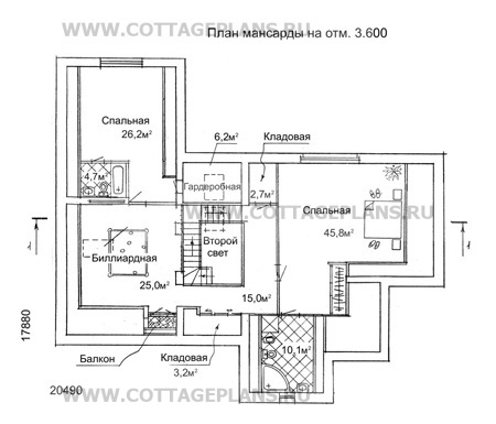 Поэтажные планы проект дома 48-02 общ. площадь 336 м2