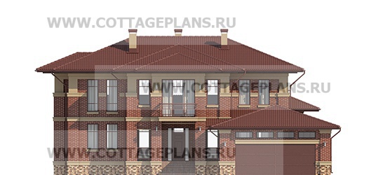 Фасады проект дома 100-31 общ. площадь 363,80 м2