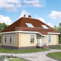 Каталог проекты домов из пеноблоков проект дома 50-55 общ. площадь 141 м2