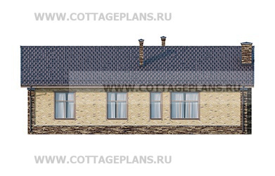 Фасады проект дома 900-73 общ. площадь 134,65м2