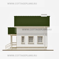 Фасады проект дома 20-22 общ. площадь 94,73 м2