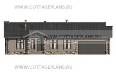 Фасады проект дома 902-38 общ. площадь 232,00м2