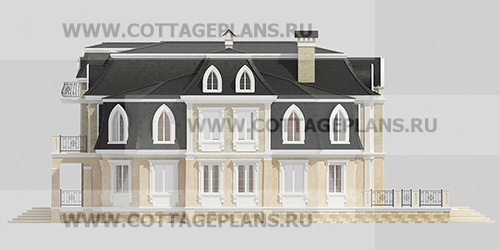 Фасады проект дома 74-84 общ. площадь 644,05 м2