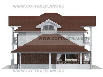 Фасады проект дома 15-92 общ. площадь 194,55 м2