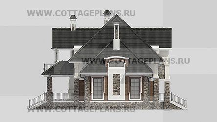 Фасады проект дома 75-83 общ. площадь 244,95 м2