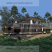 проект дома 205-46 общ. площадь 585,60 м2