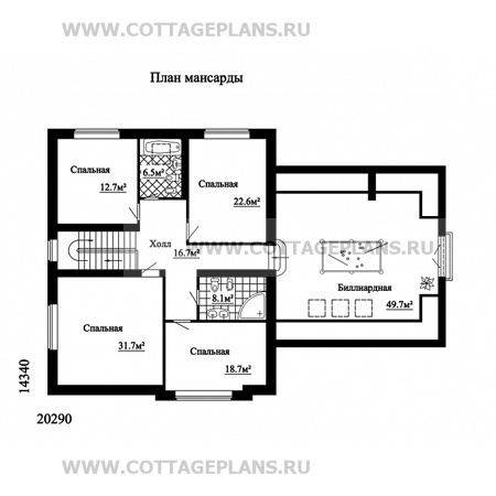 Поэтажные планы проект дома 82-63 общ. площадь 337,6 м2