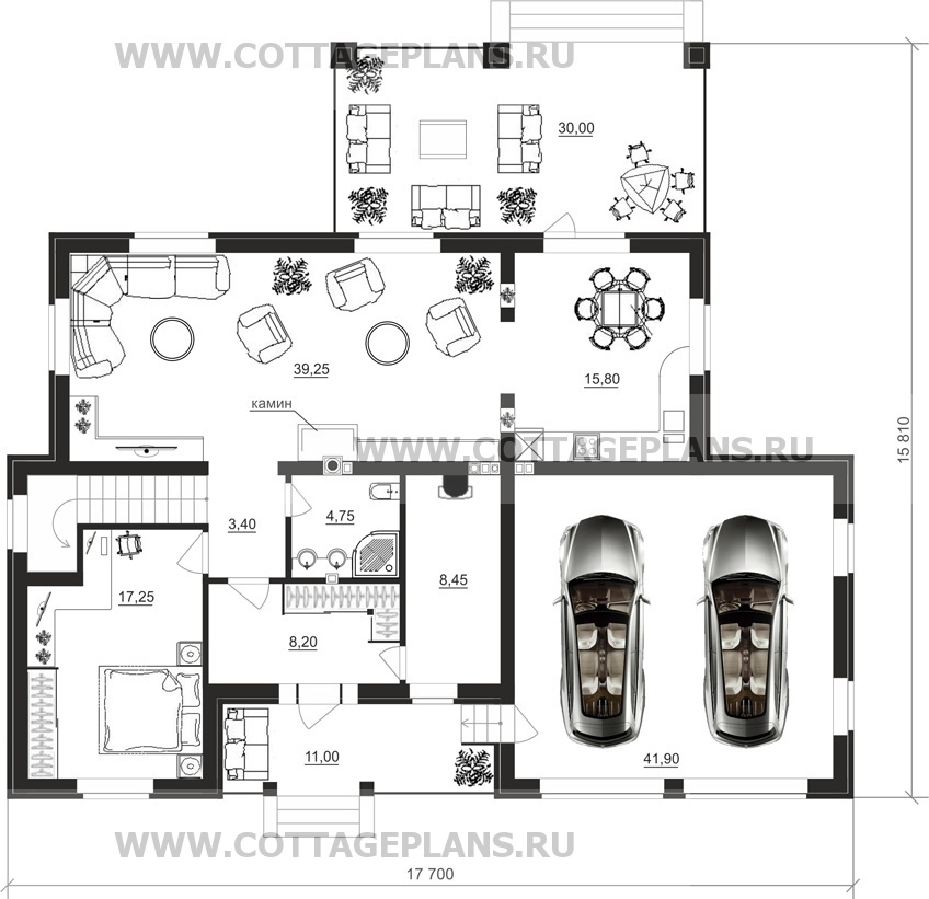 Поэтажные планы проект дома 13-78 общ. площадь 218,45 м2