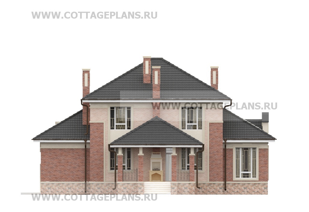 Фасады проект дома 29-47 общ. площадь 230,90 м2