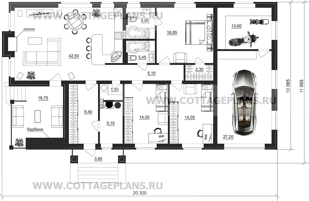 Поэтажные планы проект дома 900-79 общ. площадь 160,35м2